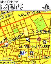 Ulm with osm map