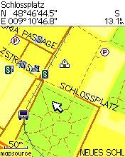 Stuttgart with osm map