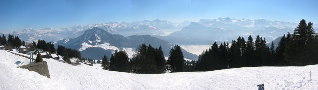 panorama from Rigi Scheidegg