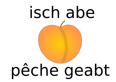 peach joke