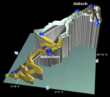 plot of the Gütsch area