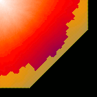 Visualisation of heat loss as it's being calculated