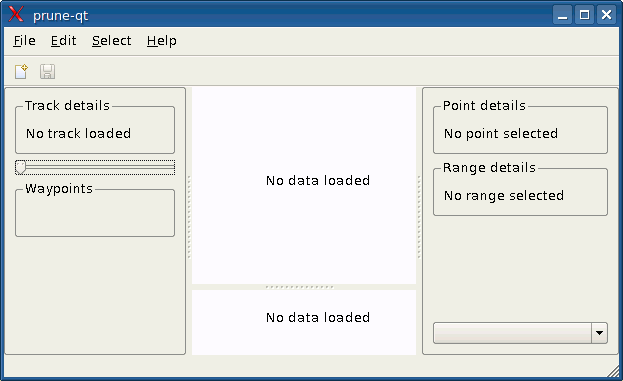 screengrab of Qt prototype
